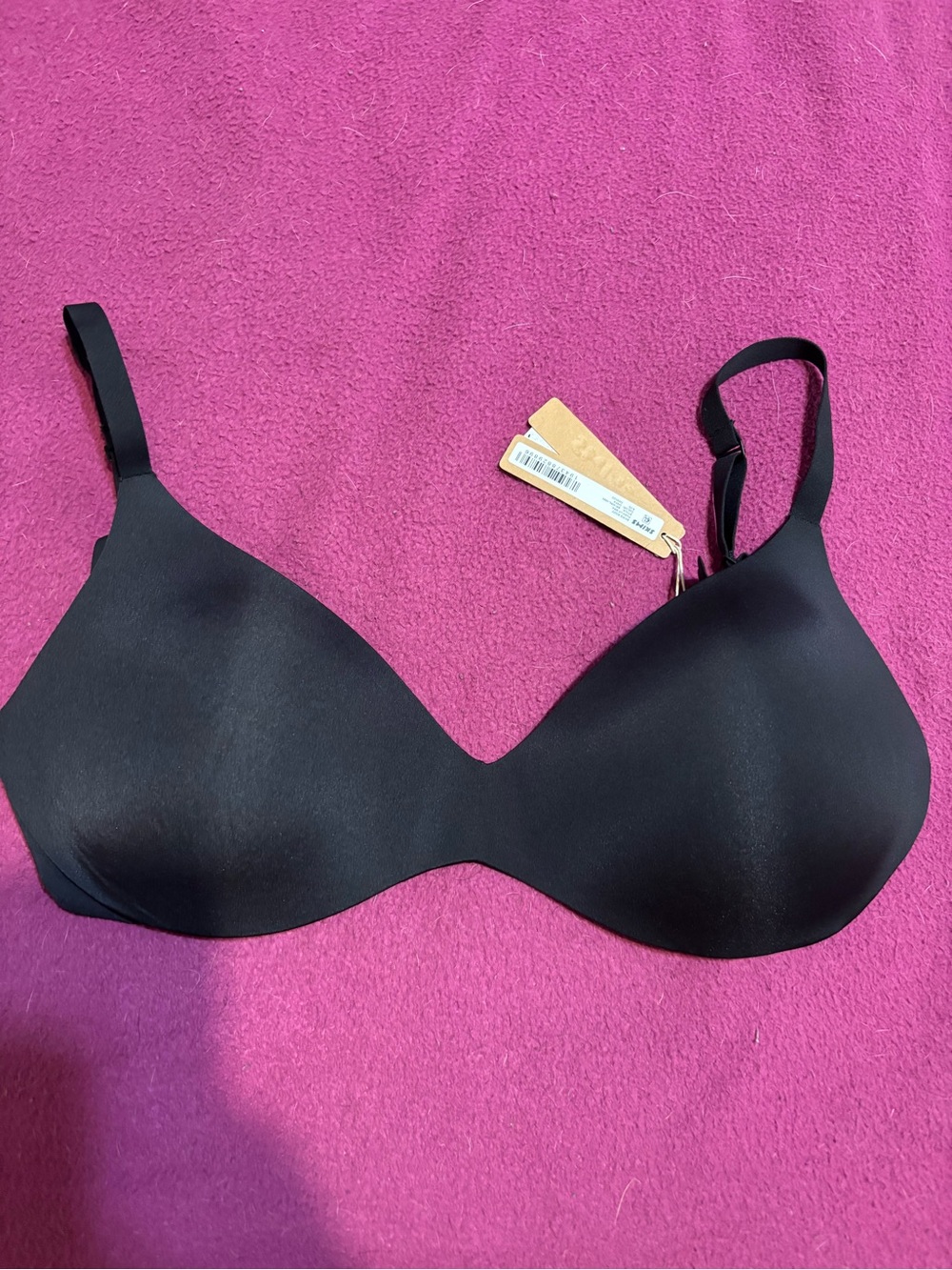 SKIMS Black Seamless Body Push Up Bra